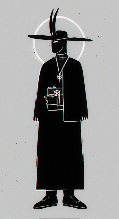 It&rsquo;s the Dark Priest, head of the Church of the Bountiful Black UHU/ He&rsquo;s one of my favo