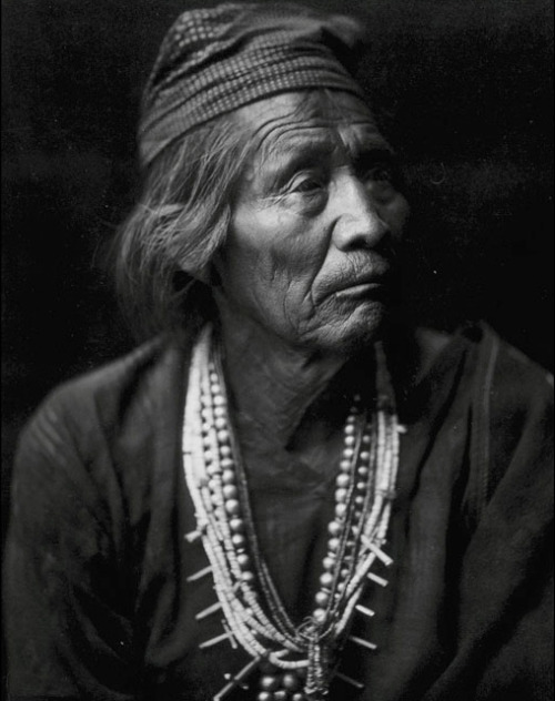 Nesjaja Hatali - Navajo Medicine Man 1904 - by Edward Curtis This photograph  was made 109 years ago