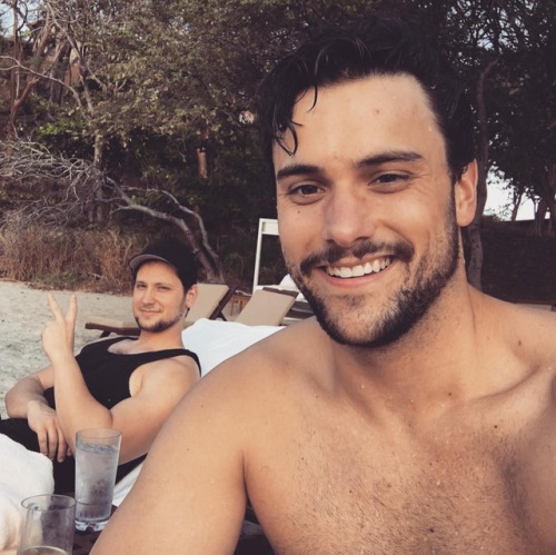 jackson-falahee:  Jack Falahee and Matt McGorry in Costa Rica, 2017