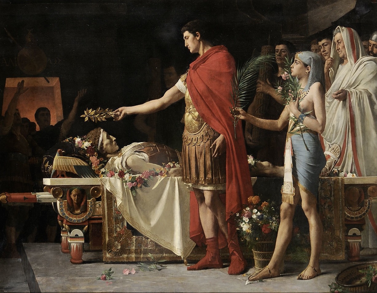 Quest For Beauty Cleopatra And Anthony At The Funeral Bier Of