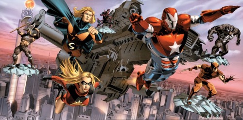 MARVEL COMIC BOOK ART
