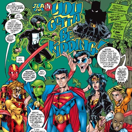 more-like-a-justice-league:  YOUNG JUSTICE: SINS OF YOUTH-Peter David, Todd Nauck, and Larry Stucker