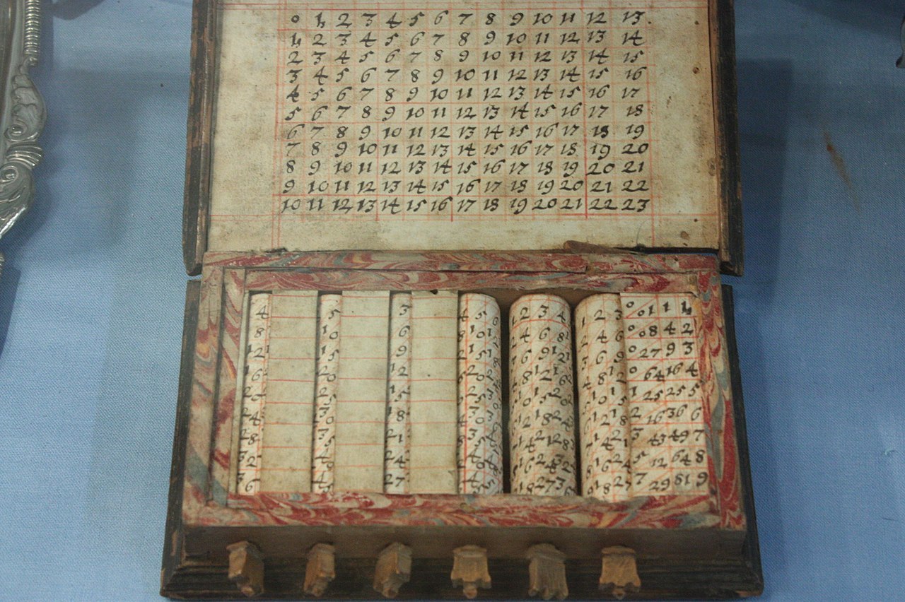 computersciencegothic:  Images from the Wikimedia Commons Napier’s Bones category.“Napier’s