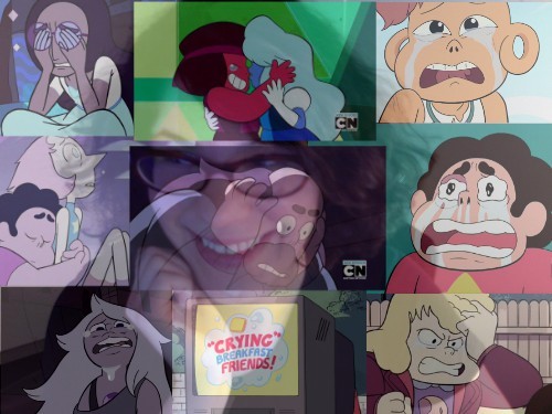 spoopy-skeletoons:    “I think crying is really fun”.-Rebecca Sugar, Creator of Steven Universe/Destroyer of Emotions, 2015