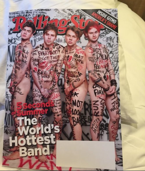 hotdamn5sos:5SOS on the cover of Rolling Stone [x]