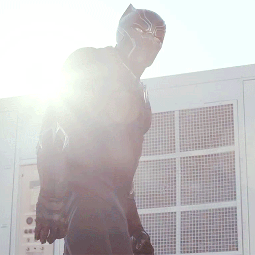 clarkstarks:  I am sexually attracted to Black Panthers suit.   
