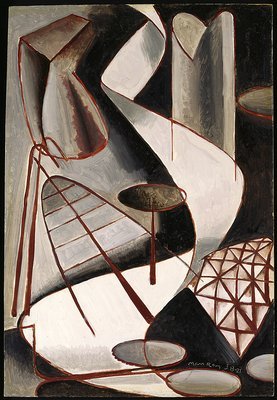 artist-manray: Return to Reason, 1921, Man RayMedium: oil, board