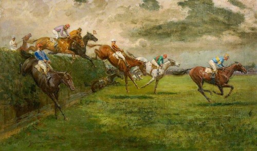 ‘Golden Miller’ in the Grand National Martin F. Stainforth (1866–1957) National Heritage Centre for 