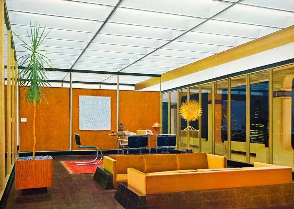 thevaultoftheatomicspaceage:  1966-era advertisements for Armstrong Ceiling Systems 