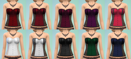 amylet: Fondu Au Noir - 2 corset tops for teen to elder Long story short, at first I wanted to make 