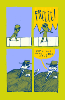 Robbiegeez:    Alien Comic   