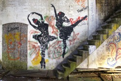 christinaseesit:  “Abandoned ballerinas”