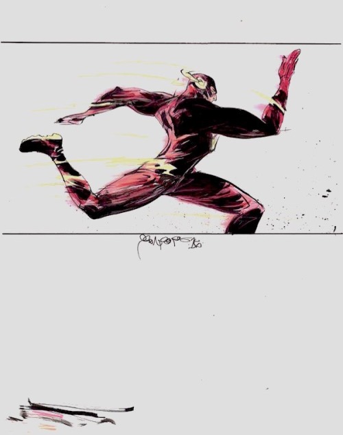 alexhchung: The Flash by Paul Pope