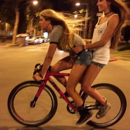 bikes-bridges-beer:#bike #girls #biking #cycling #bicycle #riding