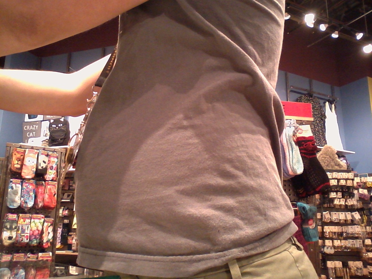 hedgepiggygains:  When did this shirt get so small?