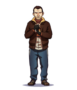 phisosohapi:  I tried to draw Niko Bellic