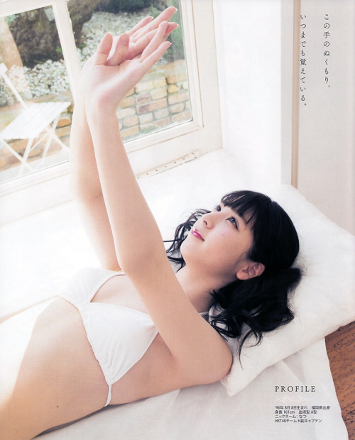 kayamizu88:  HKT48 Natsumi Matsuoka “Hakata Sentimental” on Bomb Magazine