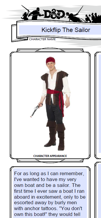 jokebud:  slimetony:  Just finished my DnD character sheet   dont forget your brother