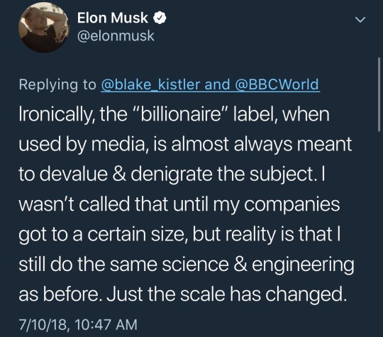 cheesepress:  cheesepress: elon musk said billionaire is a slur and im about to lose my damn mind im screaming at the top of my lungs  Counterpoint: it SHOULD be a slur. No one should be proud of or lauded for having that much money.