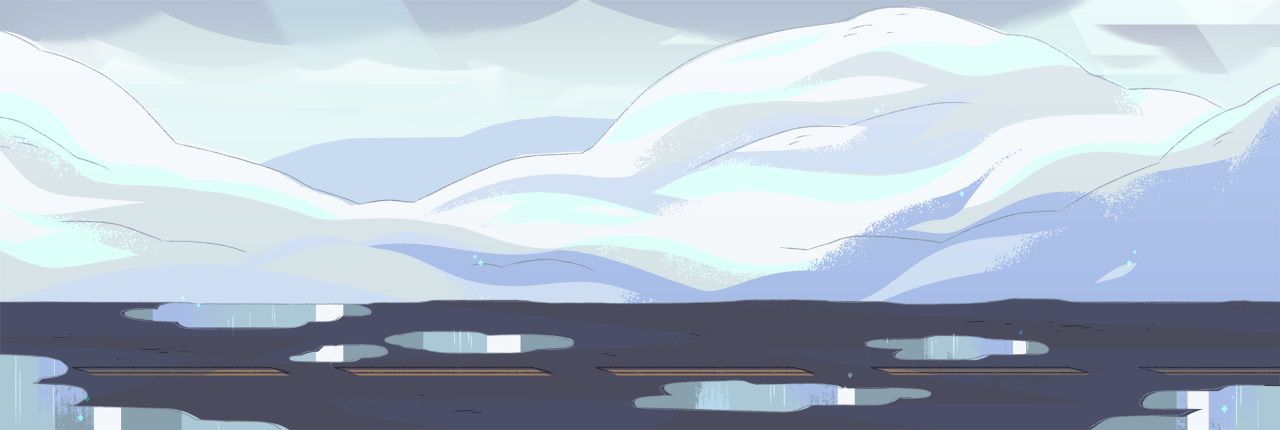 A selection of Backgrounds from the Steven Universe episode: Winter ForecastArt Direction: