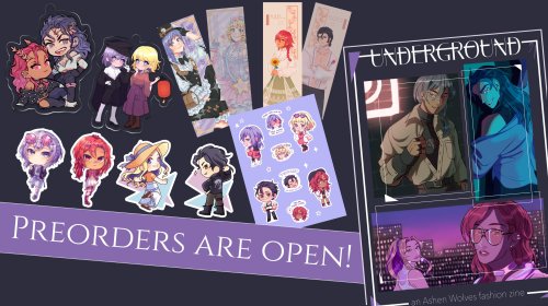 ꕥ Underground: an Ashen Wolves fashion zine ꕥ Preorders are open! until September 16thUnderground&nb