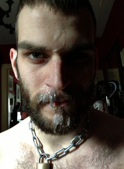 cumcoveredbeards:  abeardedboy cumpilation #3. This guy is rarely without a fat load on his face-fur.
