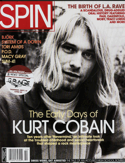  Kurt Cobain in magazines. 