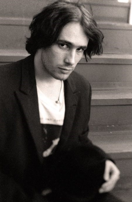 cinthiacardenasv:  Jeff Buckley behind the Roxy. Sunset Strip  [x]