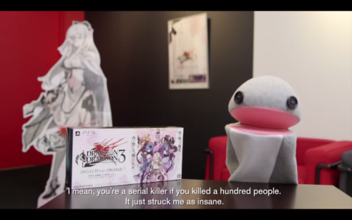 michigrim:I can’t believe Yoko Taro gave a really deep provocative thought on game design and violen