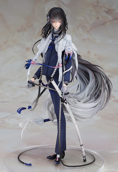 goodsmilecompany:   【PRE-ORDER】1/8th Scale Juzumaru Tsunetsugu   ➡️ http://www.goodsmile.info/en/product/7152 From the popular browser and smartphone game “Touken Ranbu -ONLINE-” comes a 1/8th scale figure of Juzumaru Tsunetsugu, one of the