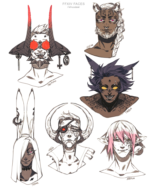 Some of my characters in that mmo