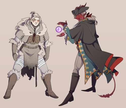 kilarit: My current D&D characters (+ Rät, aka the half-elf rogue that I’m going to play in a ne
