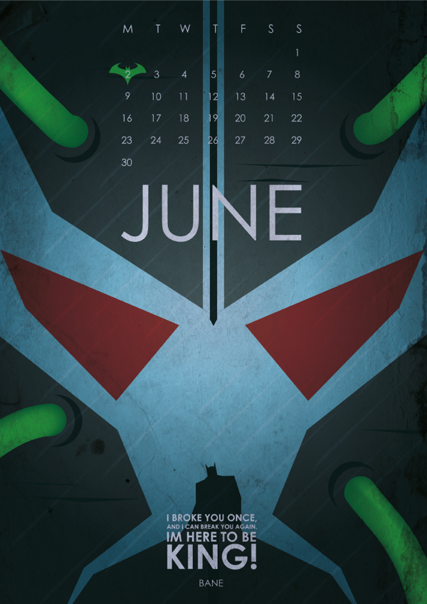 thecyberwolf:  Batman: Gotham’s Most Wanted - 2014 Calendar (Part 1) by Abdudavids -