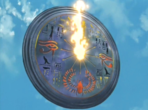 theabcsofjustice:noa-kaiba:theabcsofjustice:Hunh, Noah has an Ancient Egyptian clock in his deck. Th