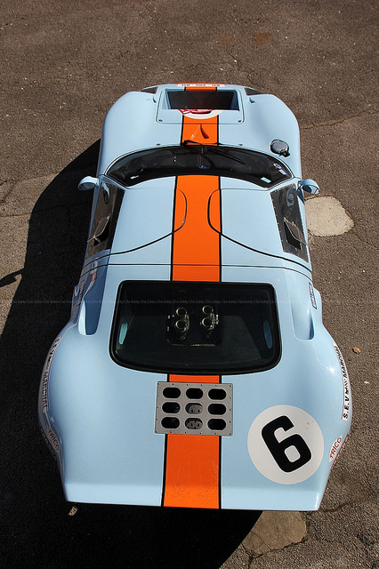 automotivated:  FORD GT40 by Eddy Clio on Flickr. 