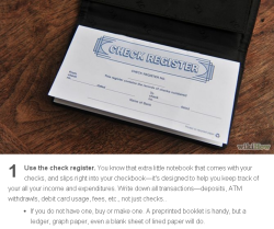 racismschool:  How to Balance a Checkbook