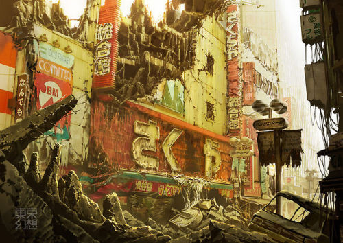 6dogs9cats: gamertales: featherheadd: Post-Apocalyptic images of Japan Source So fucking go