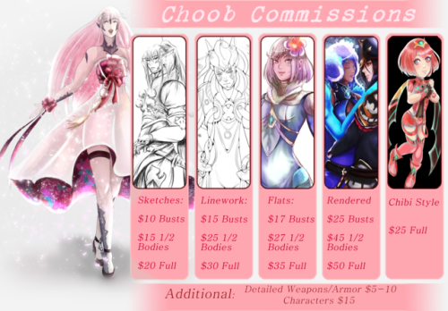 tsurusamajor:Hey everyone I’m opening commissions! If you’re interested, please read my 