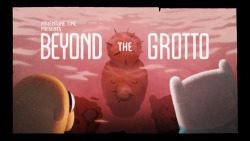 Beyond the Grotto - title carddesigned by