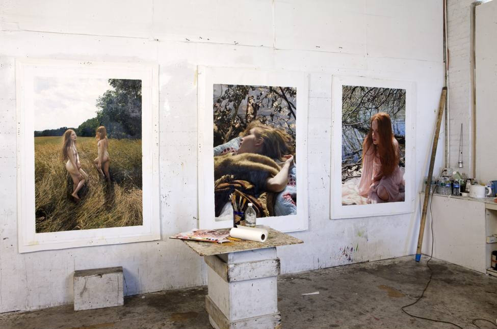 kuinexs:  Yigal Ozeri oil paintings