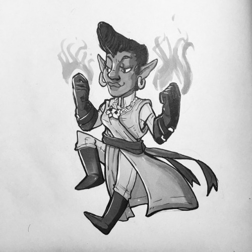 Part 2 of my inktober dnd characters