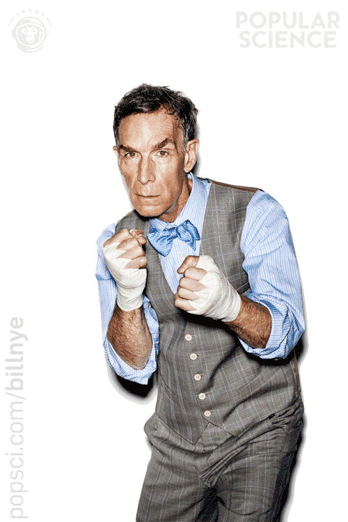 popsci:  Bill Nye Fights Back!  “Let’s say that I am, through my actions, doomed, and that I will go to hell. Even if I am going to hell, that still doesn’t mean the Earth is 6,000 years old. The facts just don’t reconcile.” -Bill Nye 