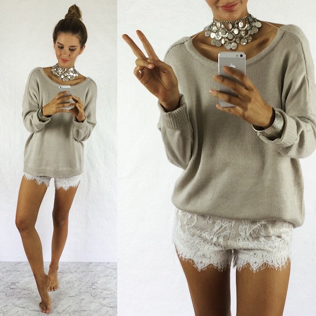 saboskirt:  Keeping warm in the Sanna Knit available now at #SaboSkirt.com