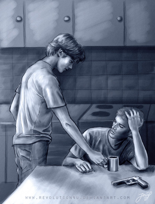 Supernatural wincest fan art