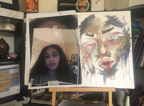 lightersandcurls:sonoanthony:puicci:unfinished portrait x :)My goodness.Wow! This is amazing!!!!