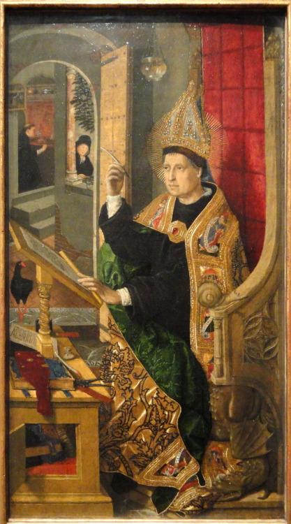 Saint Augustine, Bartolomé Bermejo, between 1477 and 1485