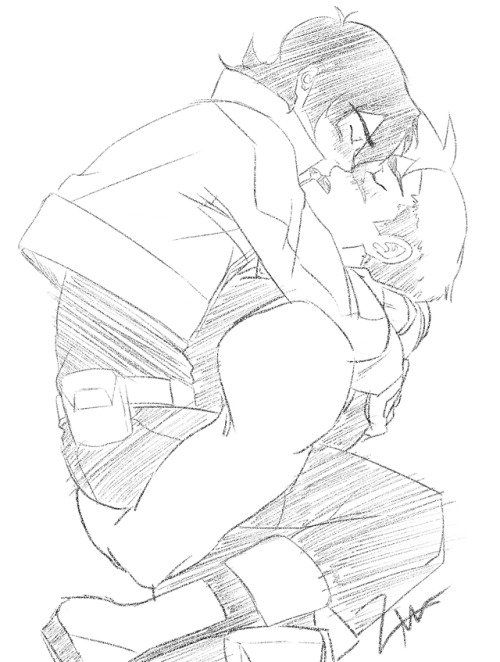 ja-e-muffin-art-dump: zephyrmelrose: A couple Sheith sketches ~  ❤️(I need S/K kisses like I ne