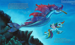 emdefmek:  cartoonpony:  Mary Jane Begin  Wow, that sea pony looks incredible.  