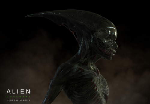 everything-alien-and-predator:Early Neomorph Concept Art for Alien: Covenant