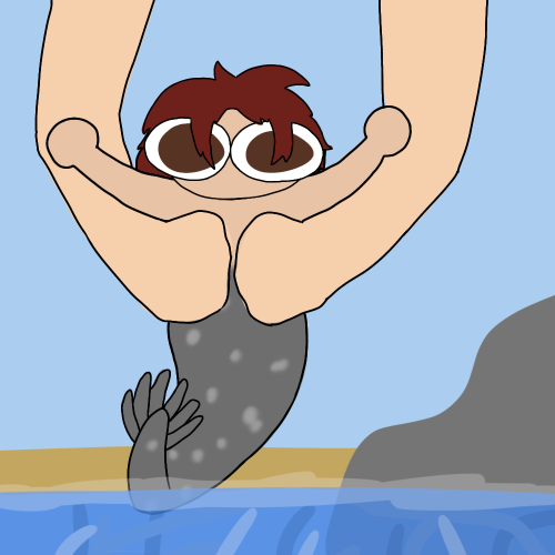 Ochako Putting Her Baby (that She Had With Kiriseal) Into The Water